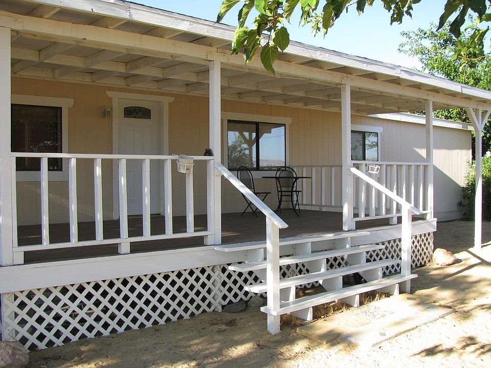 Front view of porch