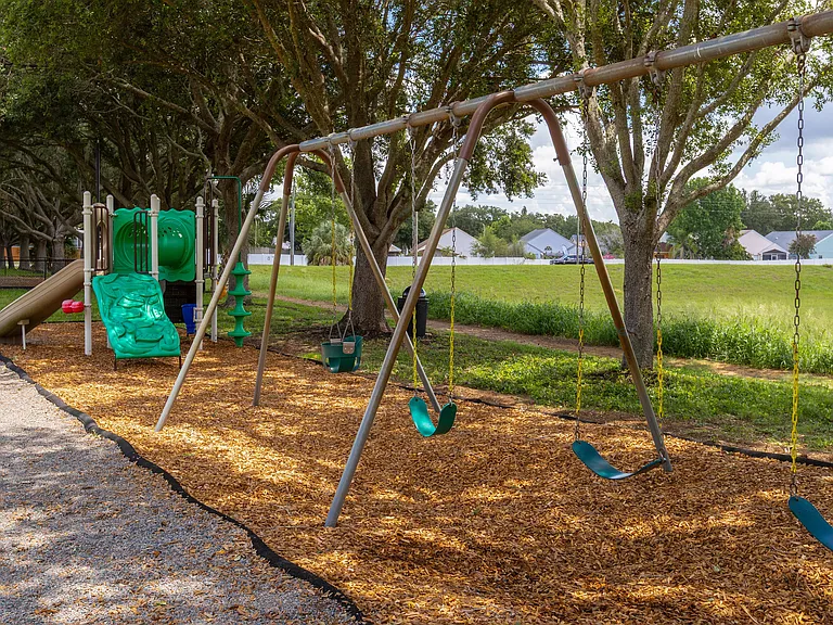 Let your little ones burn off energy at our shaded community playground, complete with swings and slides in a peaceful park-like setting.