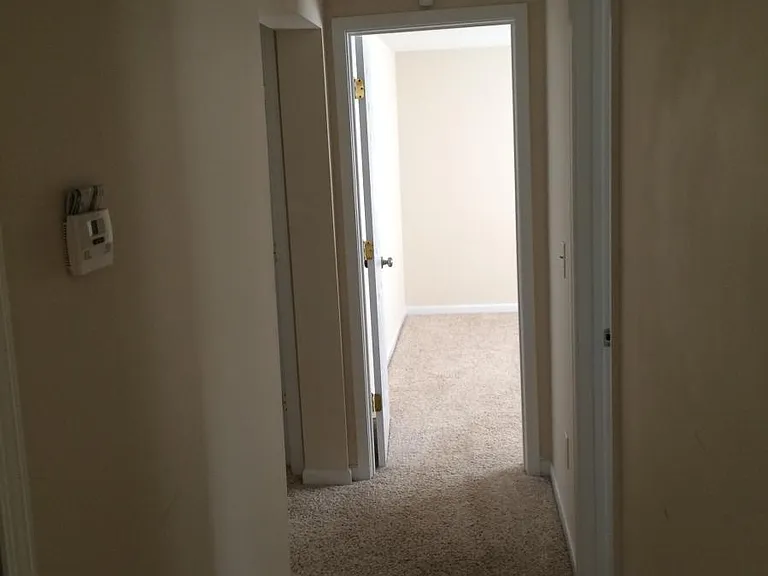 Hallway into Master Bedroom