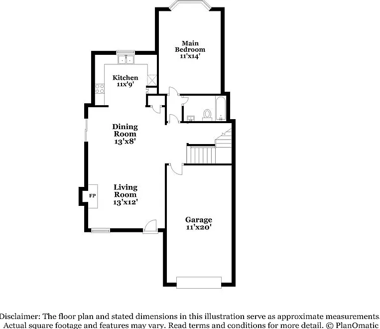 3 bed, 2.0 bath, 1341 sqft, $2,410 — Photo 2