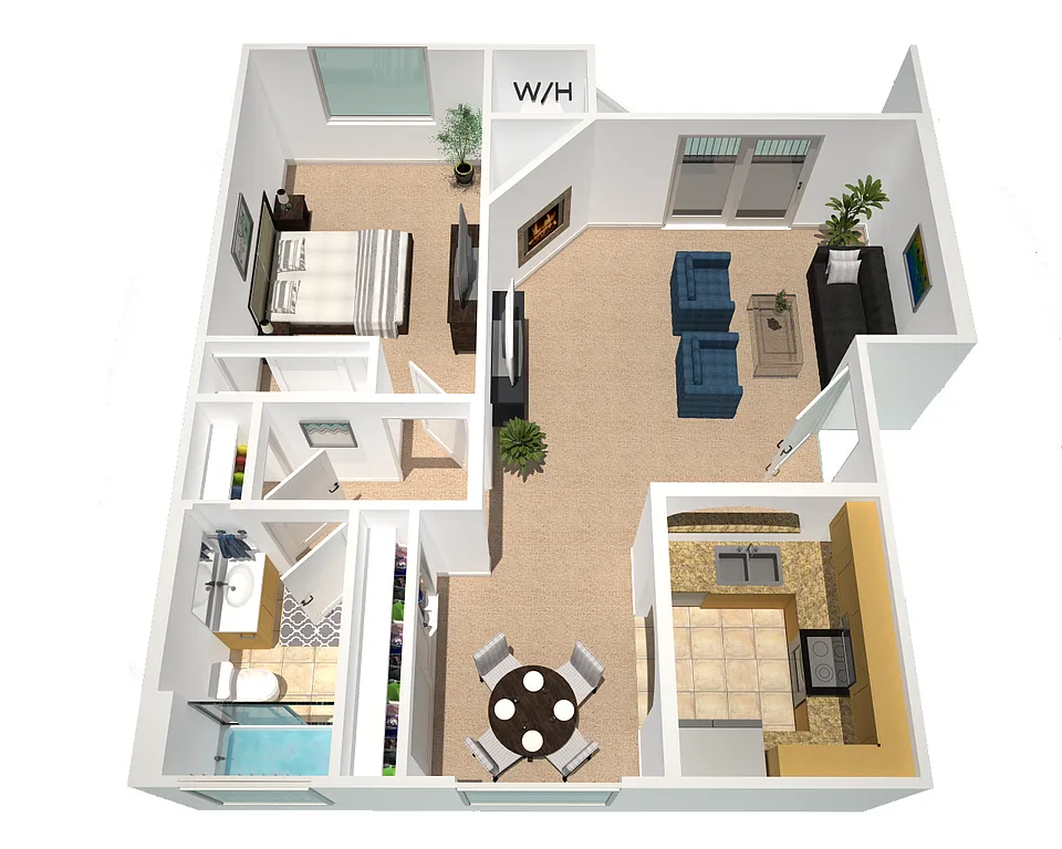 Floor plan Monterey
