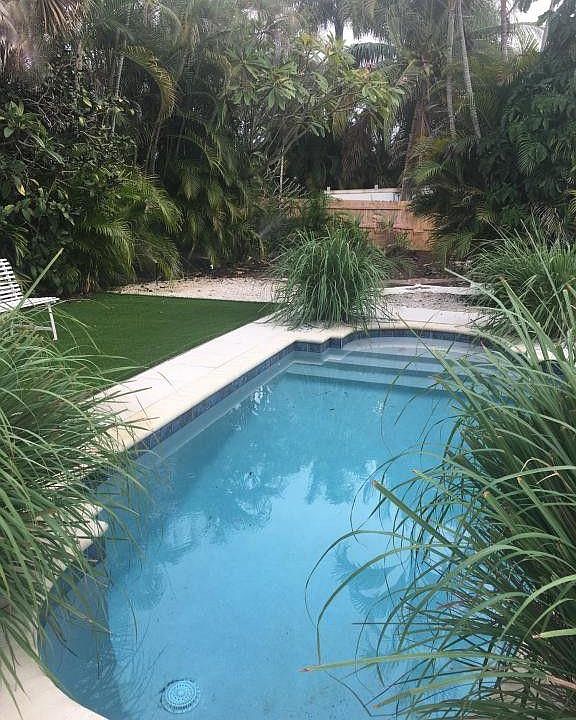 Beautiful pool which can be accessed from each bedroom.