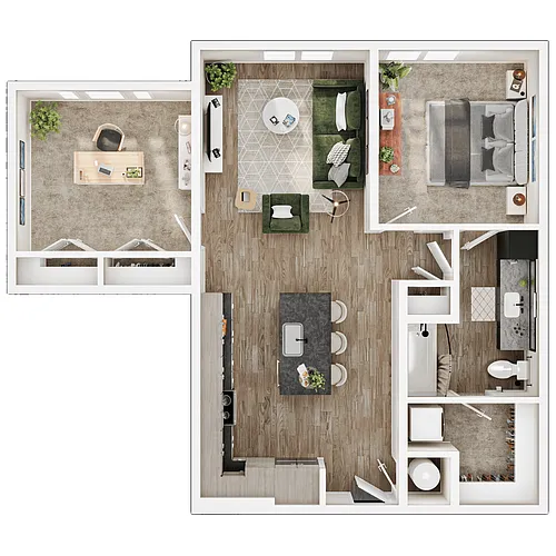 Floor plan A16