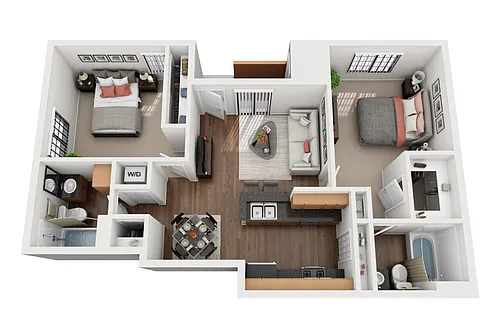 Floor plan The Rodeo