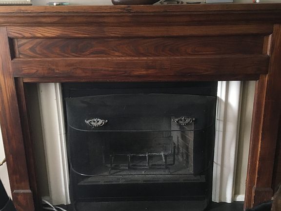 125 year old antiue mantel