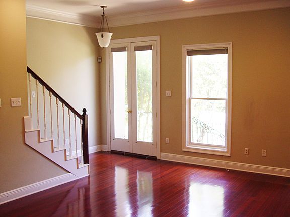 Living room & front entry