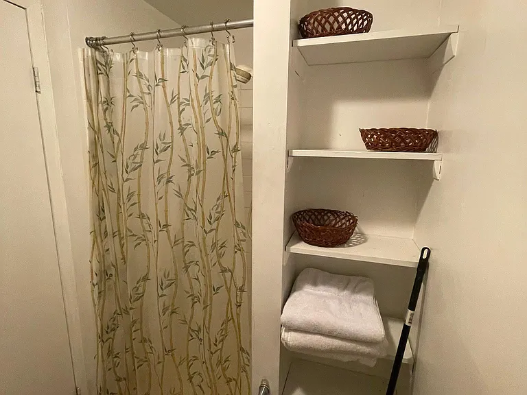 Basement shower