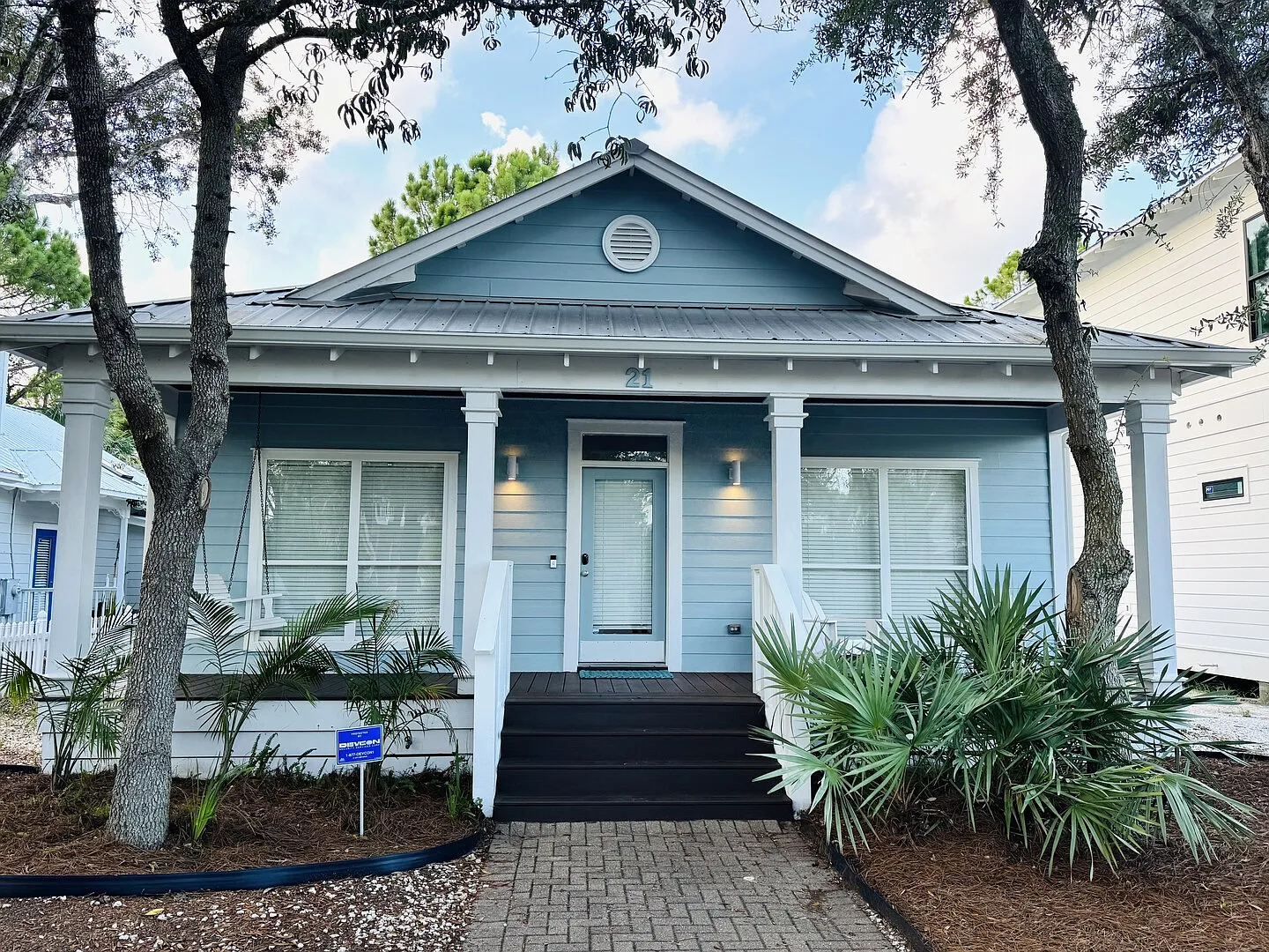 Seagrove house steps from the beach -single level — Photo 1