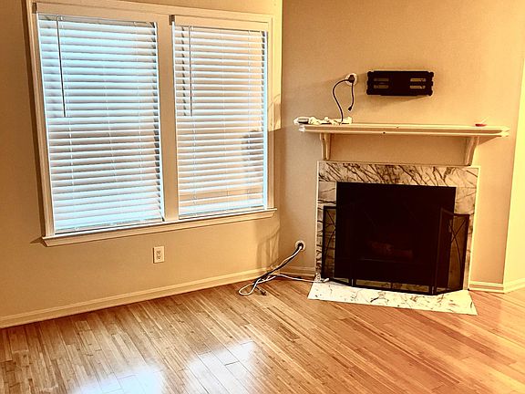 Living room with Fireplace, TV Mount Ready