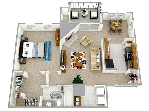 Floor plan Aspen