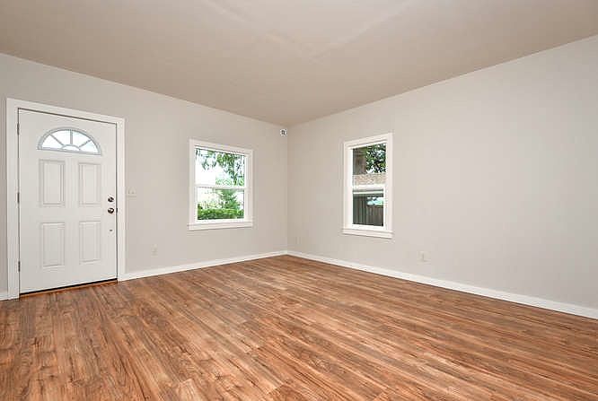 fully remodled with new wood floors