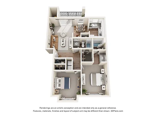 Floor plan B1 Renovated