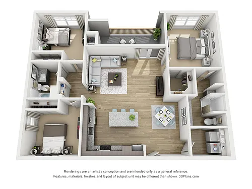Floor plan C2A-P