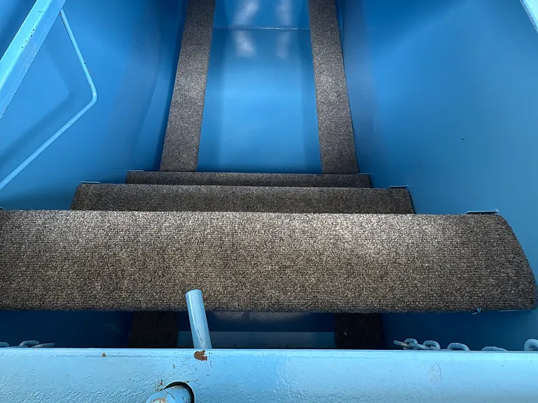 Inside storm shelter