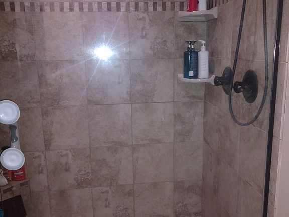 Master bedroom shower