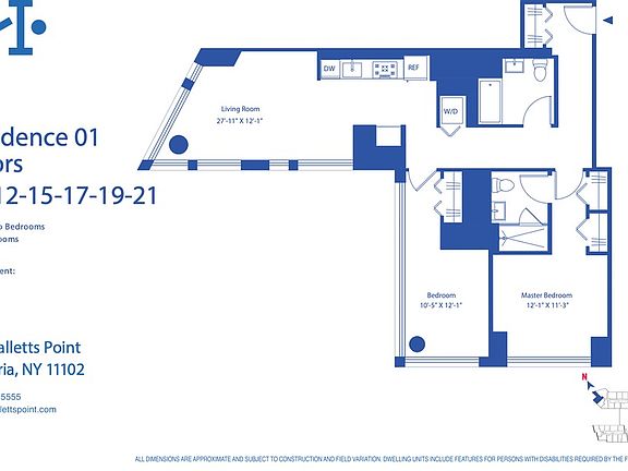 2nd image of 10 Halletts Poin APT 1501
