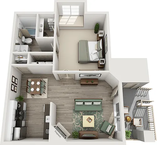 Floor plan A4