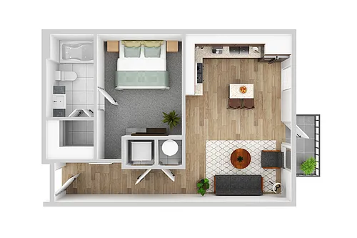 Floor plan A1R