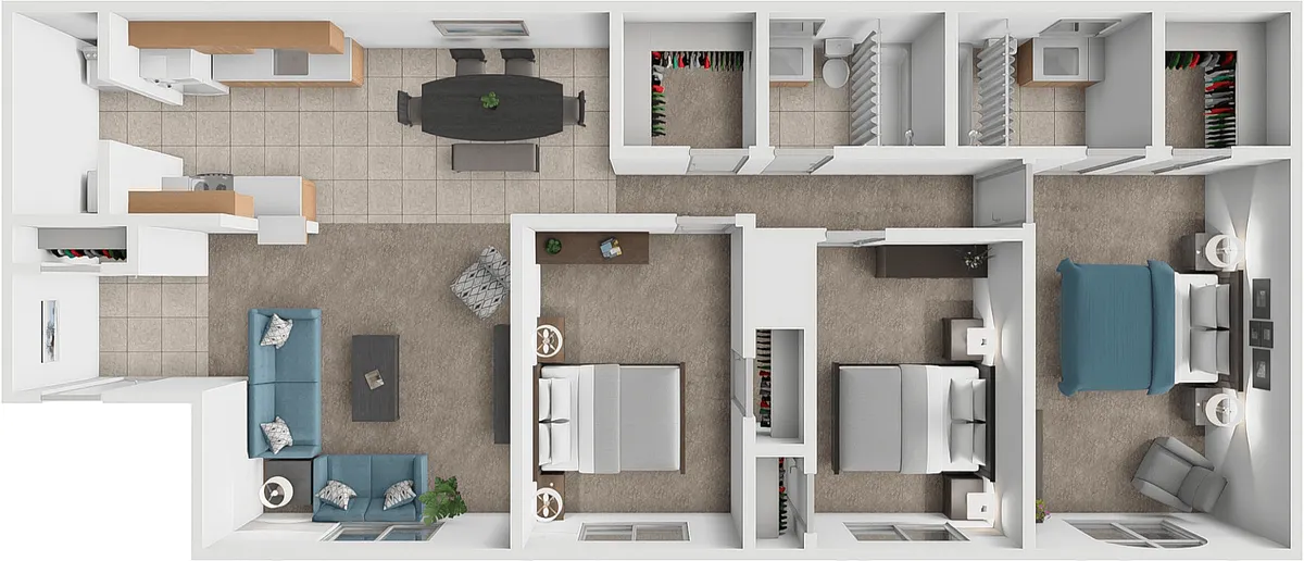Floor plan Oak