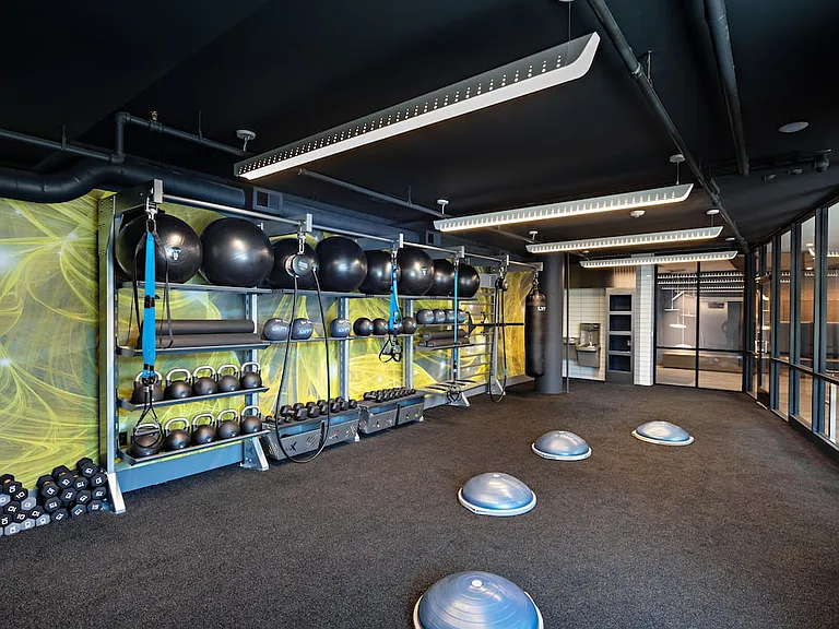 Russell Building Brand New Fitness Center
