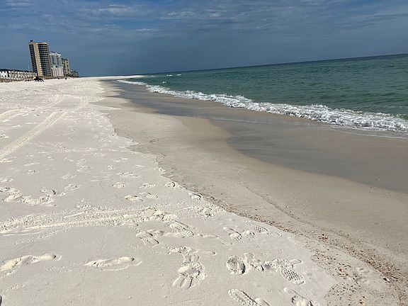 Beach behind Beach Club in walking distance from unit.