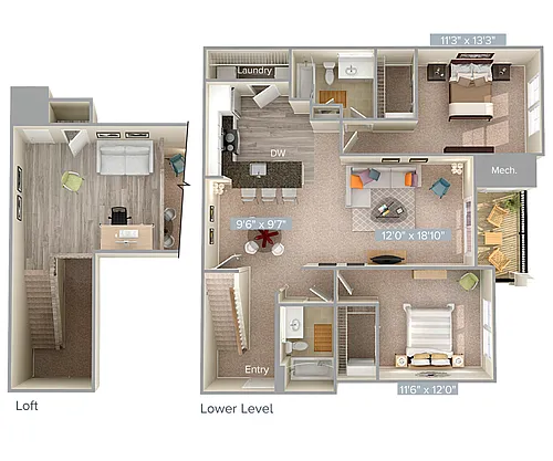 Floor plan B1L-1-1387