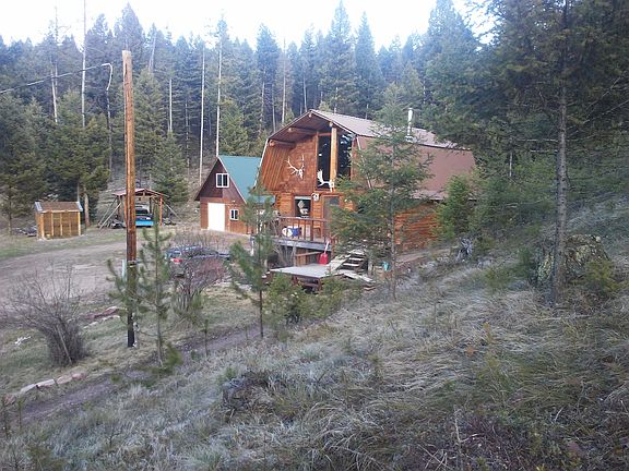 Cabin shop and outbuildings