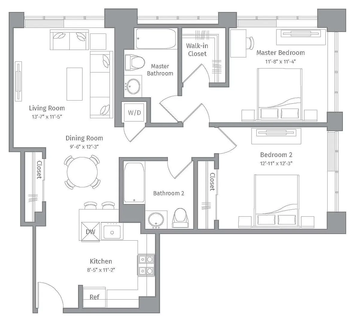 Floor plan R-B2