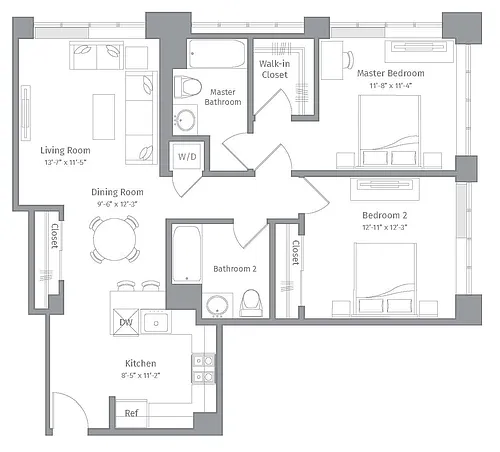 Floor plan R-B2