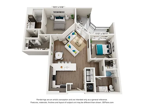 Floor plan The Seaside