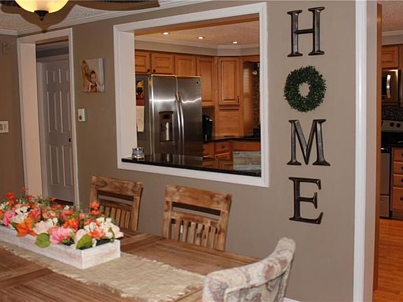 Dinning room overlooking kitchen