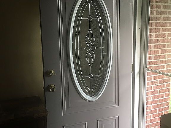 New front steel door with Pe