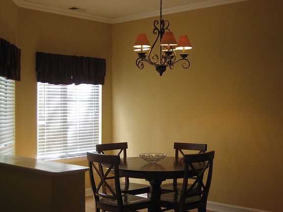 Dining area - new light fixture