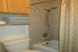 One bathroom