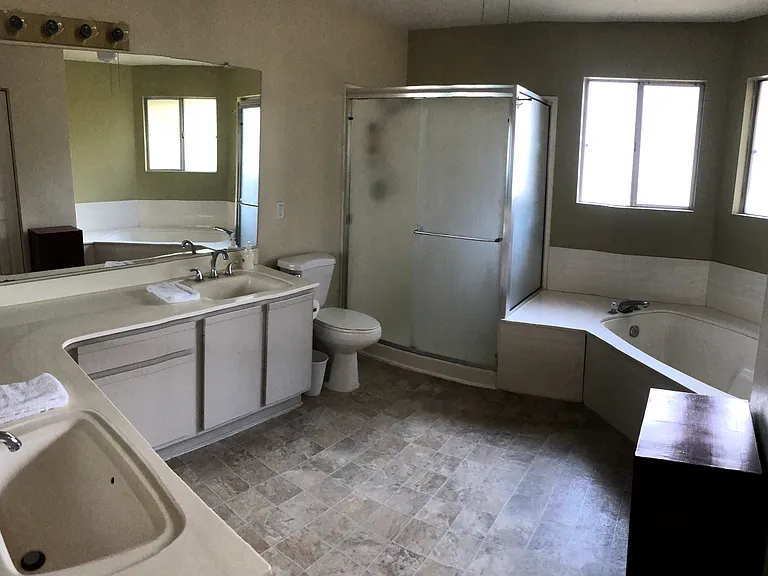 Master bathroom