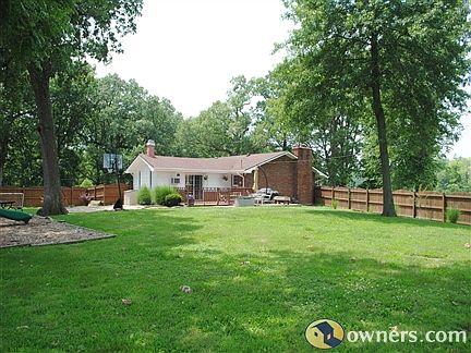 Privacy fenced backyard