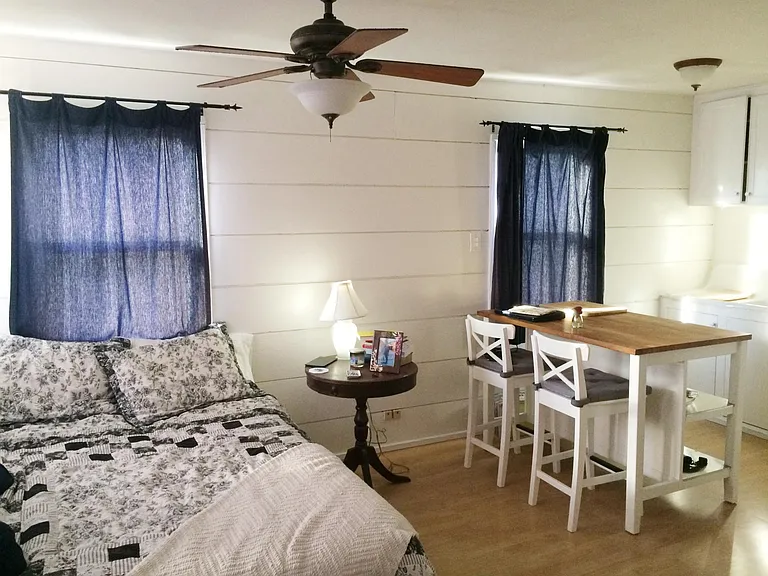 An example of what the rental unit looks like when occupied (furnishings are not included)