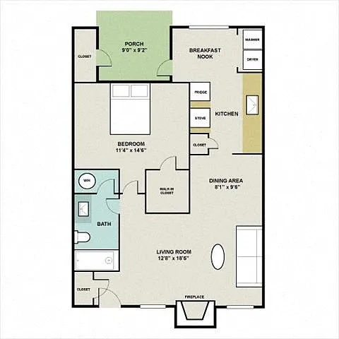 Floor plan THE COTTAGE