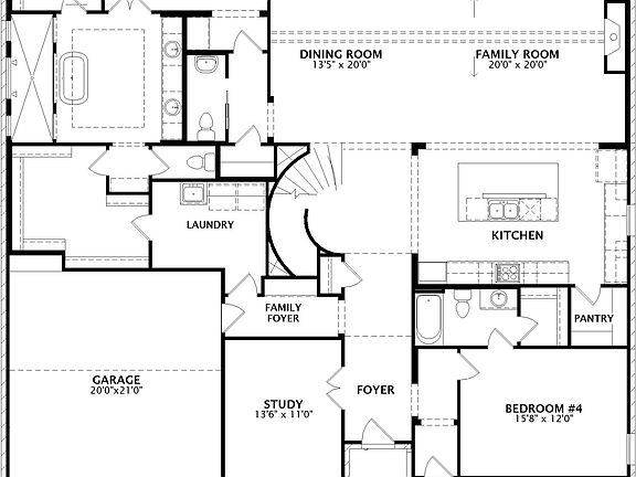 floor plan main level