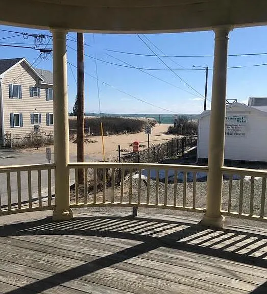 Porch with ocean view