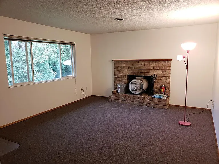 Beautiful new flooring in living room