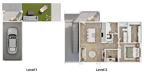 Floor plan Sossaman - Large with Den