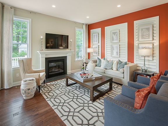 Family Room with Fireplace
