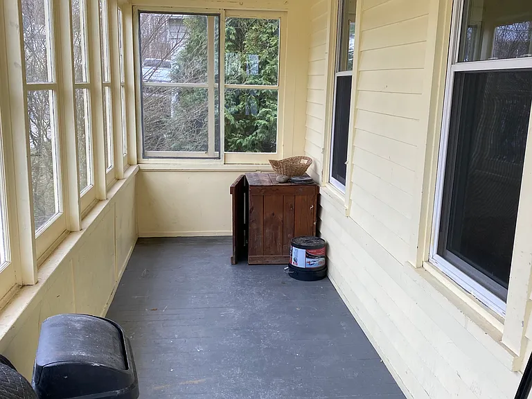 Wraparound porch