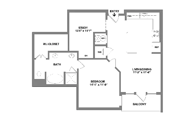 Floor plan A11
