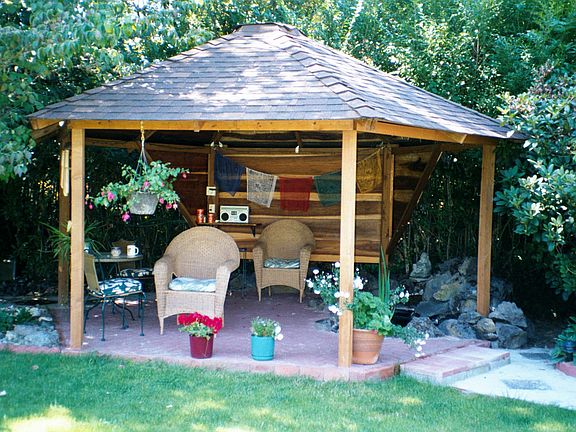 Gazebo in Spring