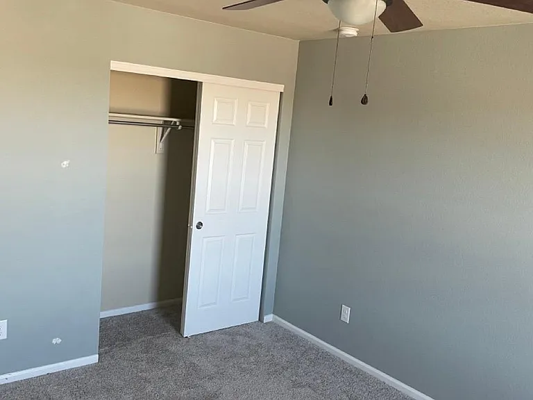 New paint and new vinyl flooring installed (no carpet)