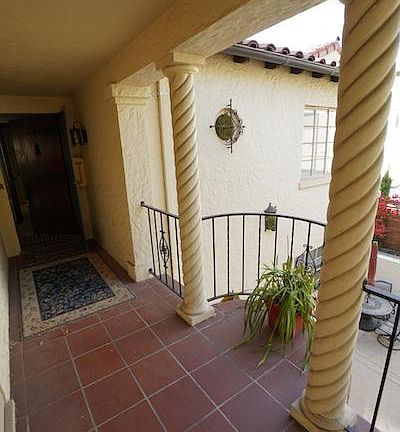 Entrance to house on 2nd floor