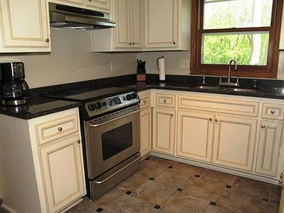 SS appliances and sink!