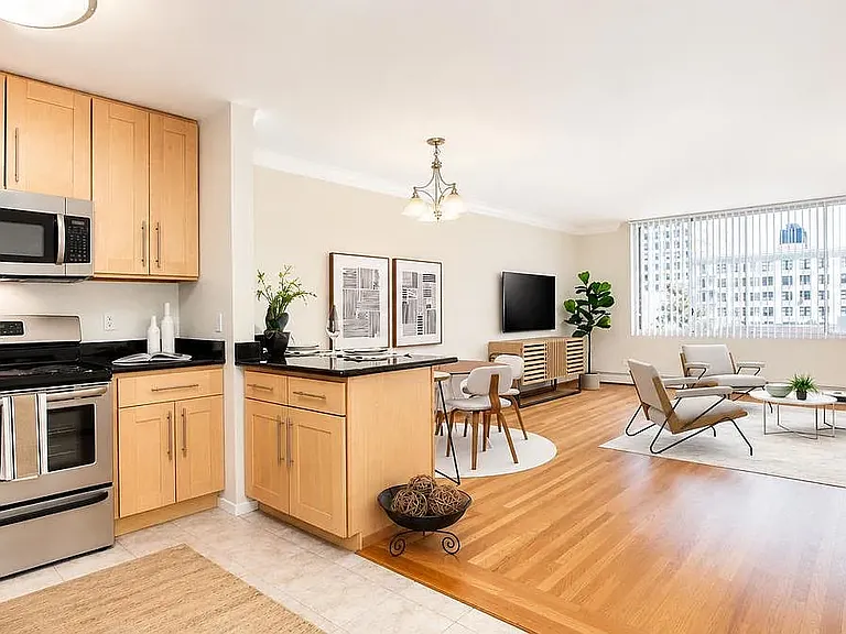 Hardwood floors throughout